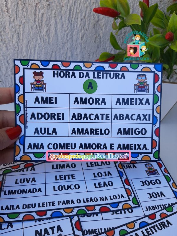 Hora da leitura