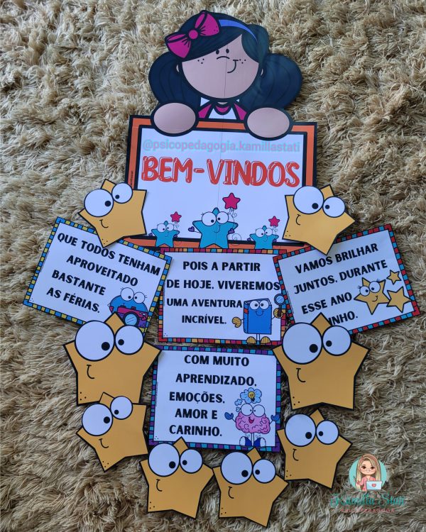 Placa de porta: volta às aulas - Imagem 2