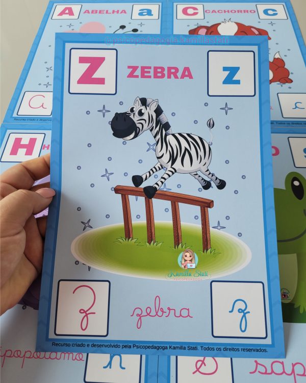 Alfabeto de parede animais - Imagem 2