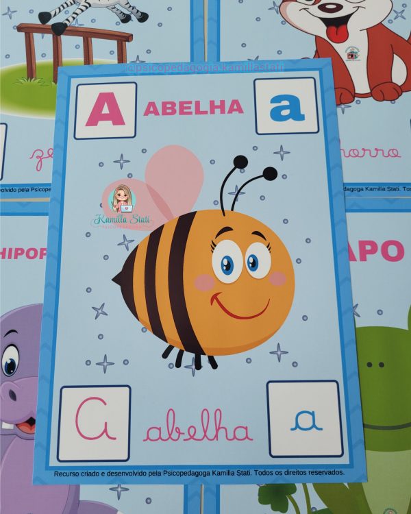 Alfabeto de parede animais - Imagem 3