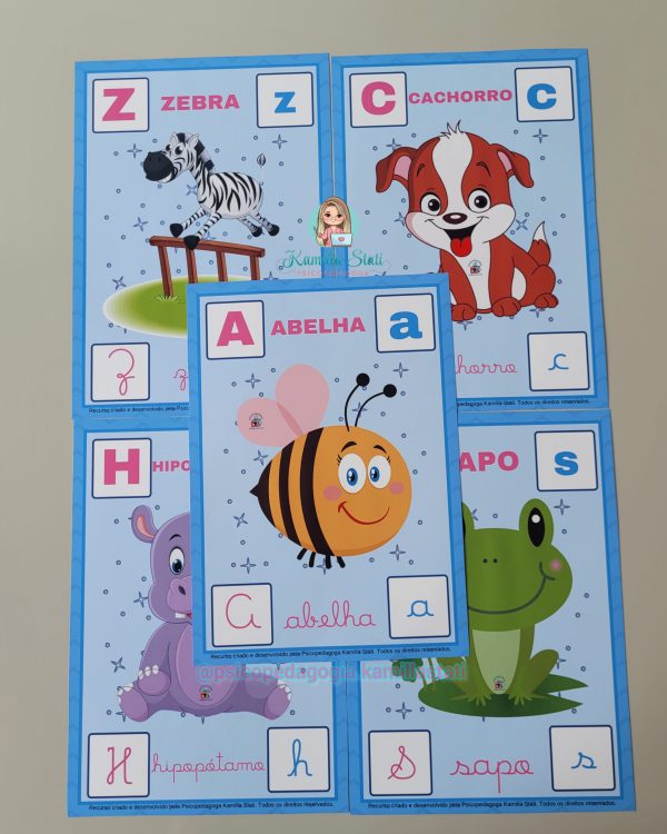 Alfabeto de parede animais - Imagem 5