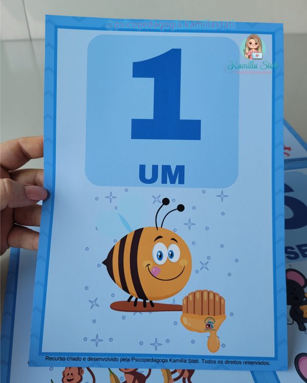 Números de parede animais - Imagem 2