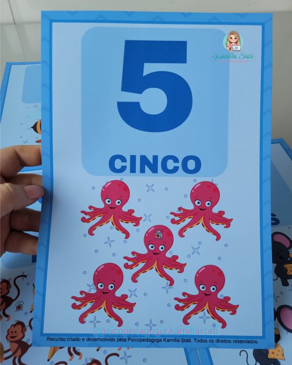 Números de parede animais - Imagem 3
