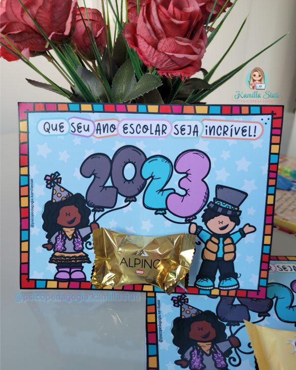 Cartãozinhos volta às aulas