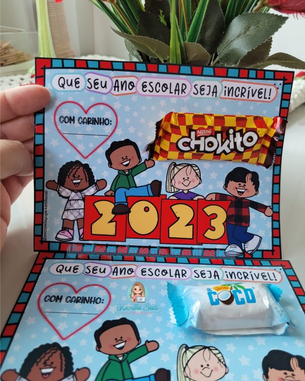 Cartão balão volta às aulas - Imagem 3