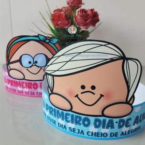 Coroa primeiro dia de aula