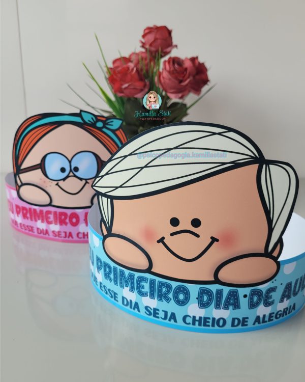 Coroa primeiro dia de aula