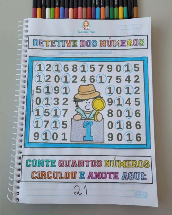 Detetive dos números preto e branco - Imagem 3