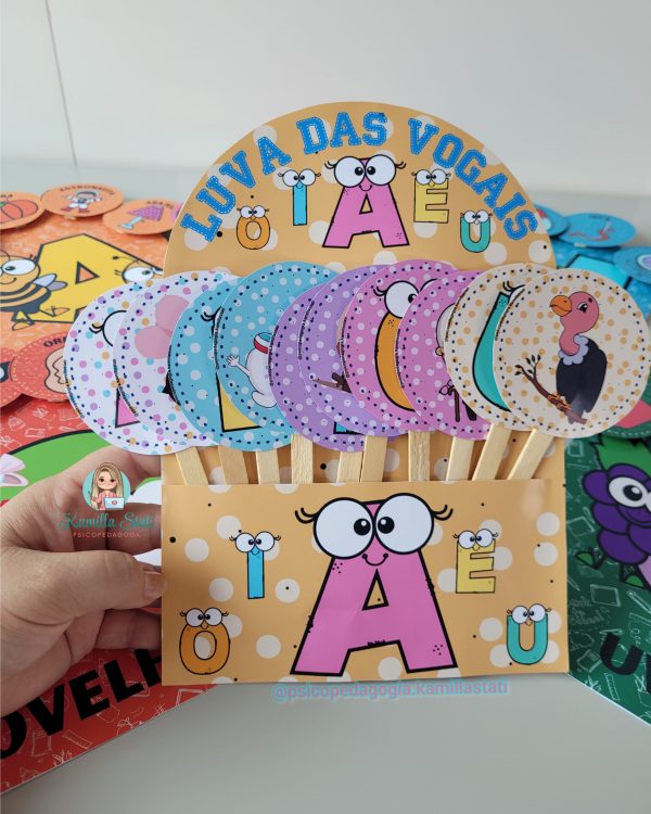 Luva das vogais - Imagem 11