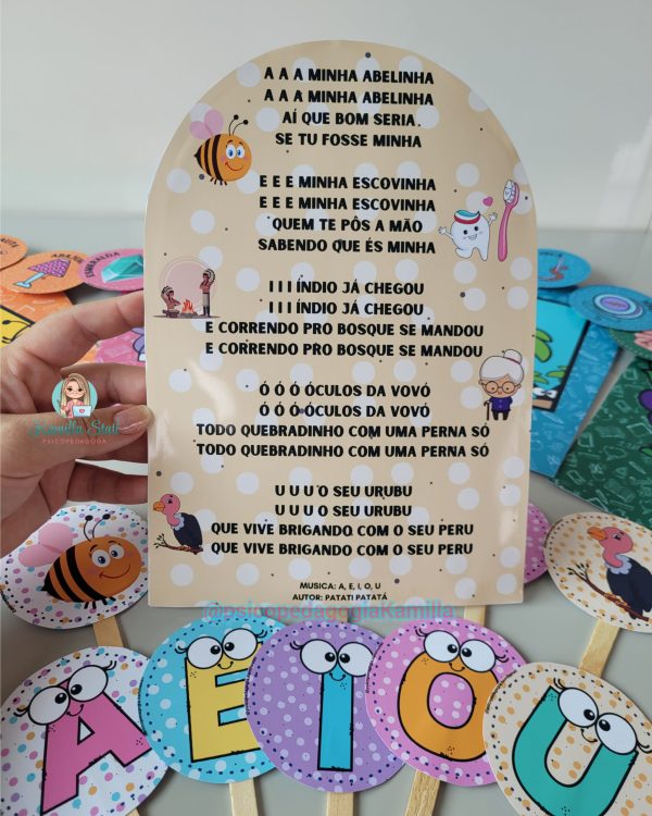 Luva das vogais - Imagem 2