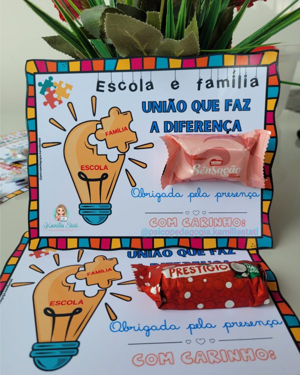 Cartões para reunião de pais - Imagem 4