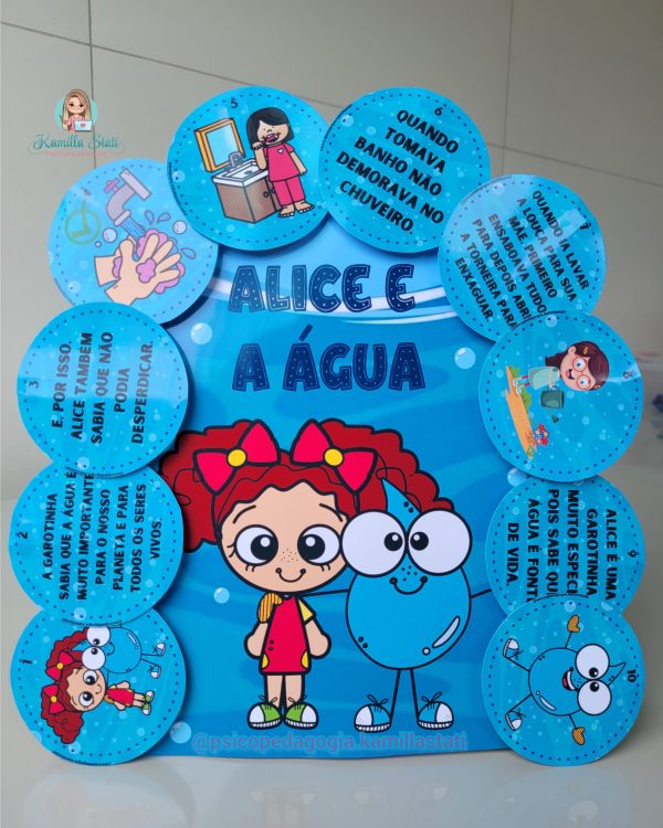 Luva: dia da água (Alice e a água) - Imagem 3