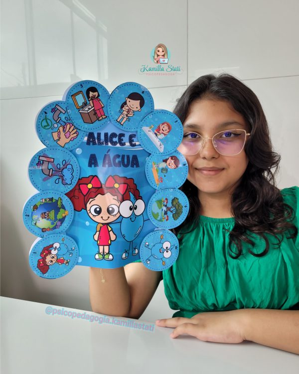 Luva: dia da água (Alice e a água) - Imagem 5