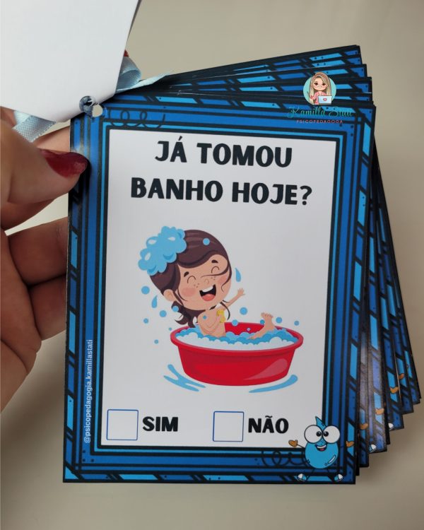 Mini livrinho interativo: dia da água - Imagem 4