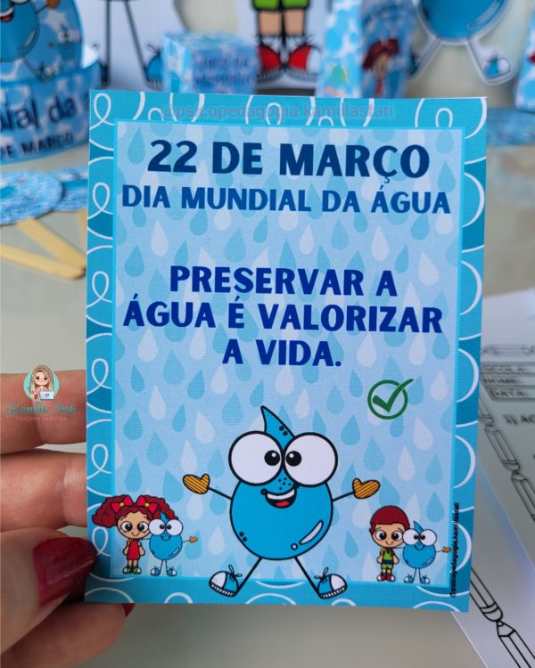 Kit dia da água - Imagem 6