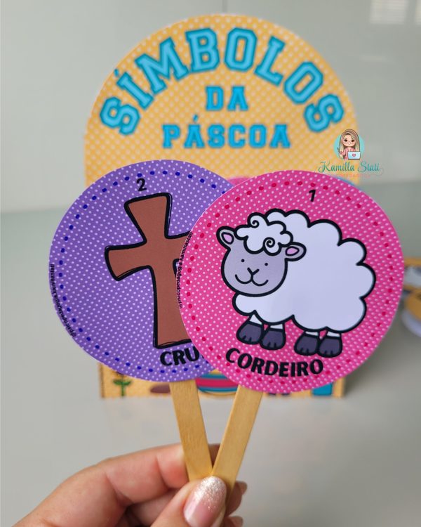 Luva: símbolos da páscoa - Imagem 7
