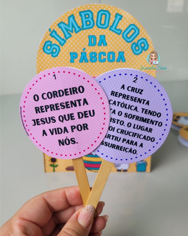 Luva: símbolos da páscoa - Imagem 8