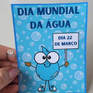 Cartãozinho dia da água