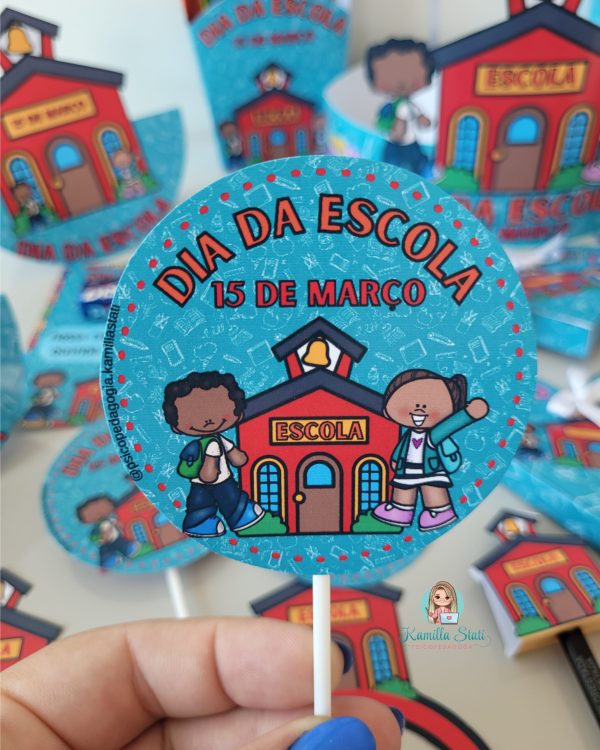 Lembrancinhas: dia da escola - Imagem 6