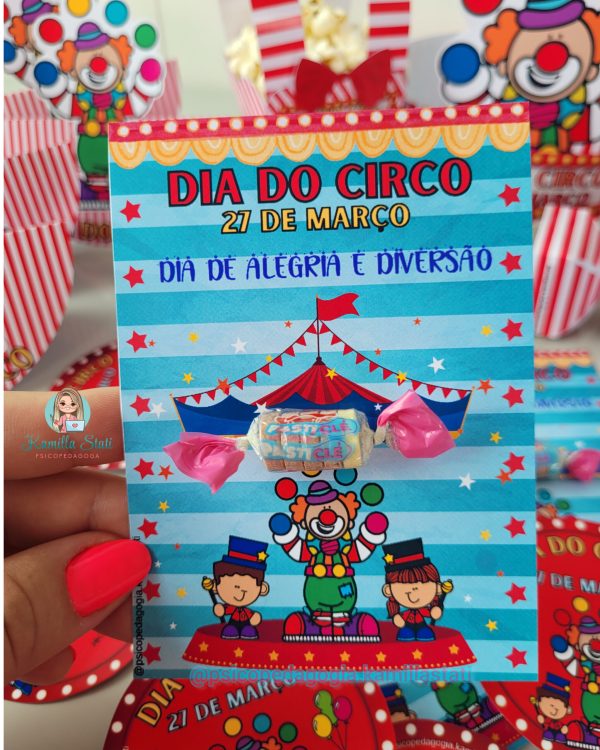 Lembrancinhas dia do circo - Imagem 7