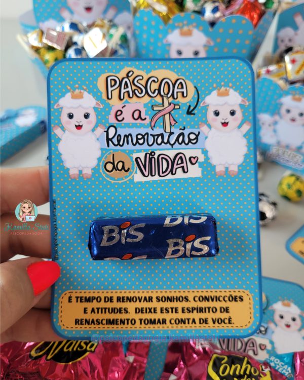 Kit Páscoa cristã ovelha - Imagem 5