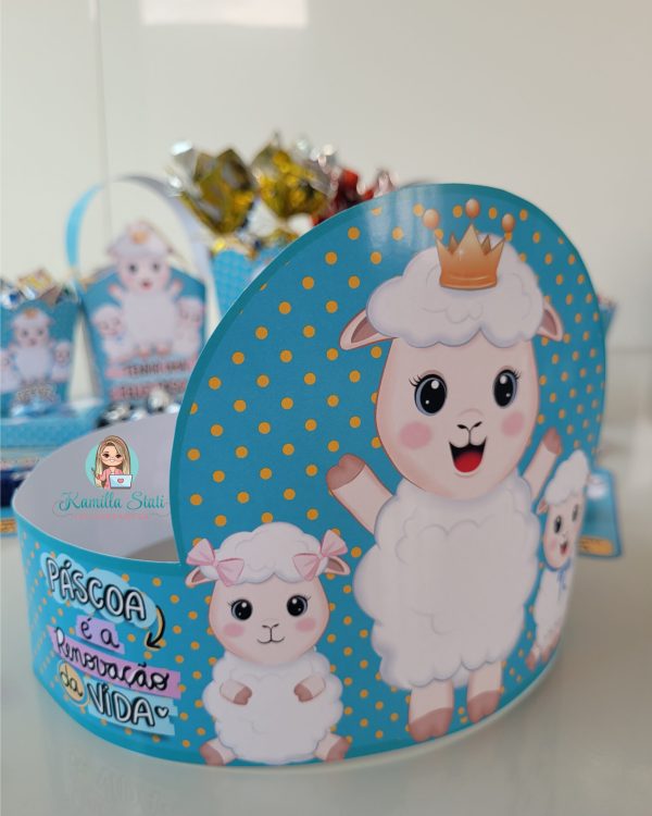 Kit Páscoa cristã ovelha - Imagem 9