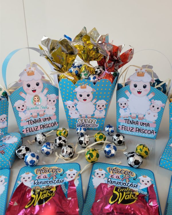 Kit Páscoa cristã ovelha
