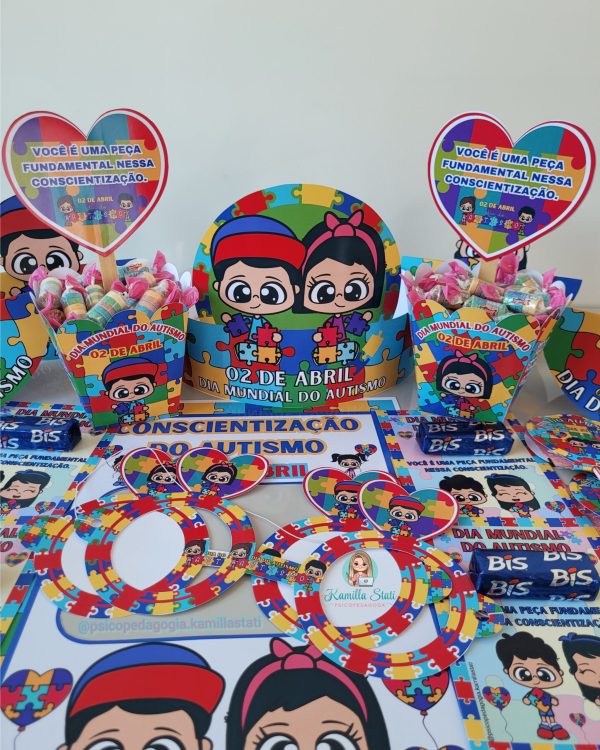 Kit dia do autismo