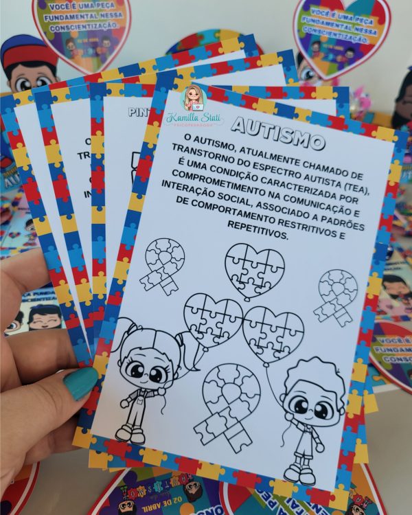 Kit dia do autismo - Imagem 7