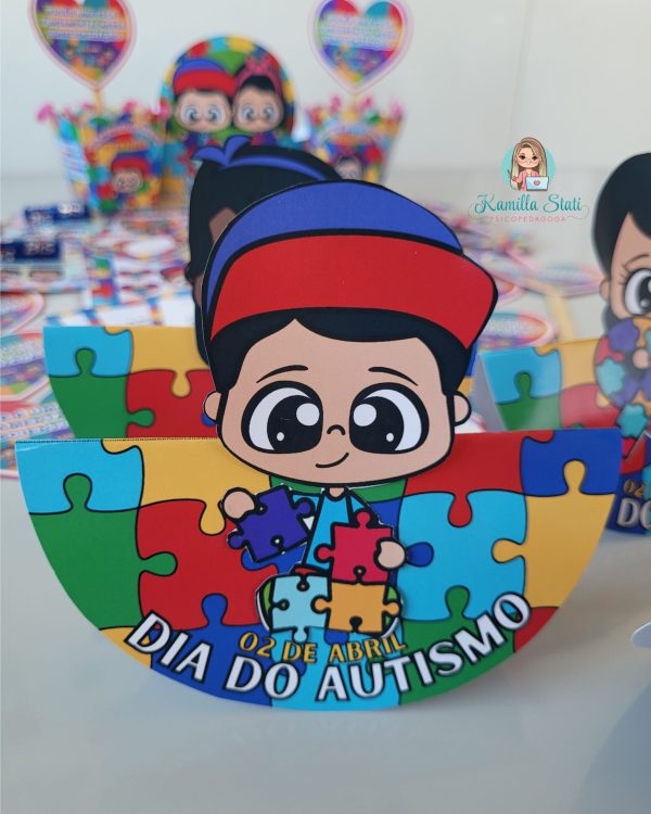 Kit dia do autismo - Imagem 8