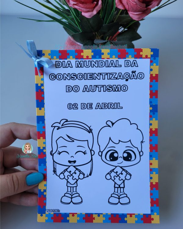 Mini Livrinho: dia do autismo