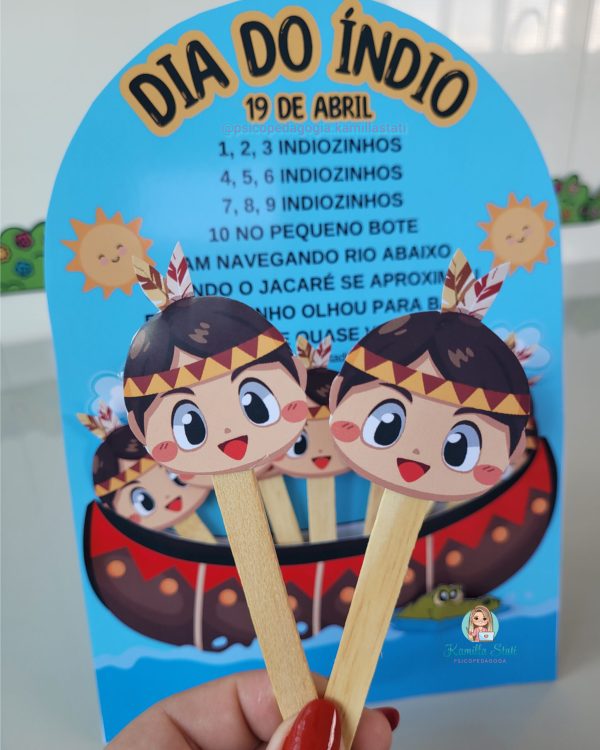 Luva musical: indiozinhos - Imagem 3