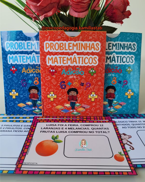 Probleminhas matemáticos de adição - Imagem 6