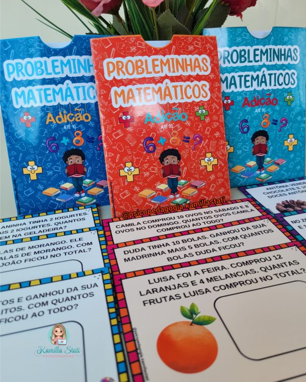 Probleminhas matemáticos de adição - Imagem 7