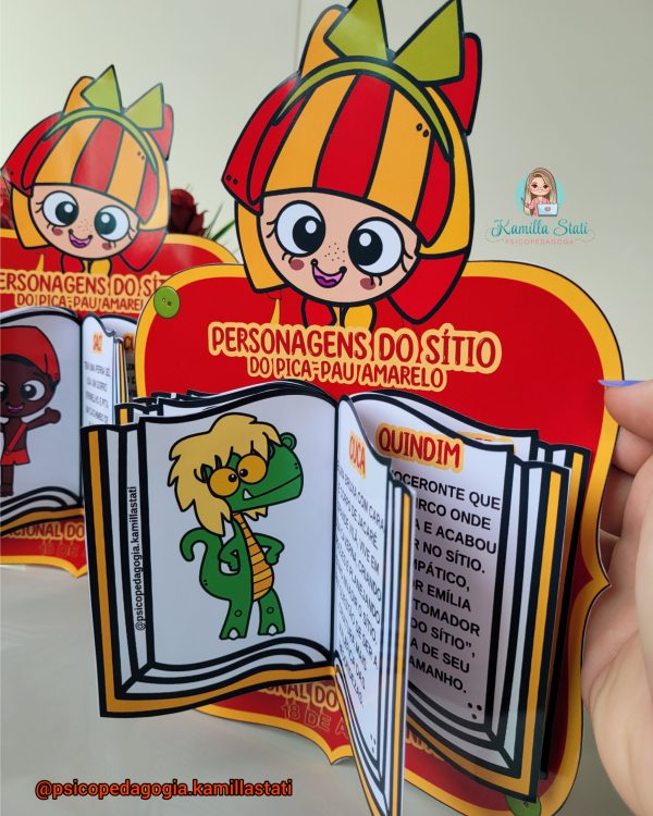 Livrinho interativo: personagens do sítio - Imagem 2