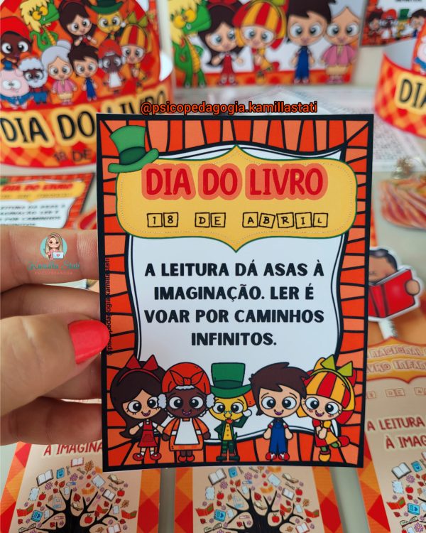 Kit dia nacional do livro infantil - Imagem 4