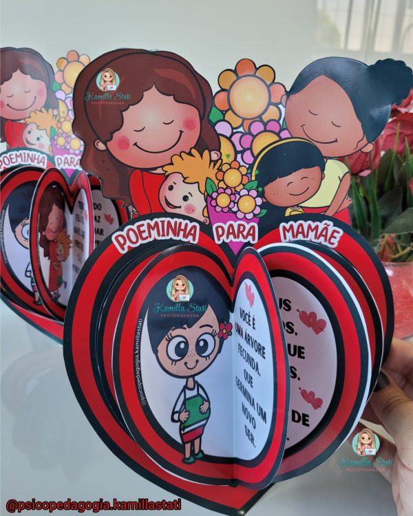 Livrinho interativo: poeminha para mamãe - Imagem 2