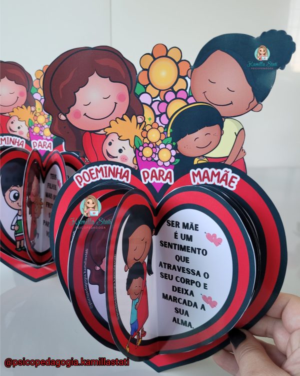 Livrinho interativo: poeminha para mamãe - Imagem 3