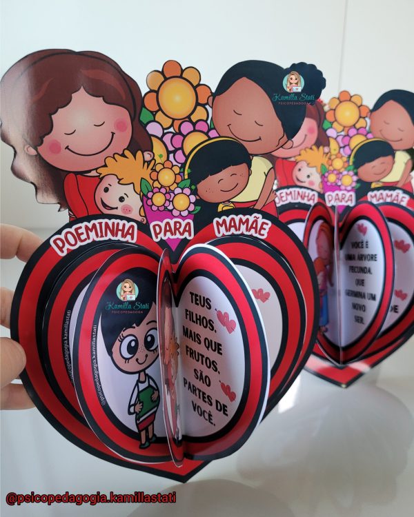 Livrinho interativo: poeminha para mamãe - Imagem 4