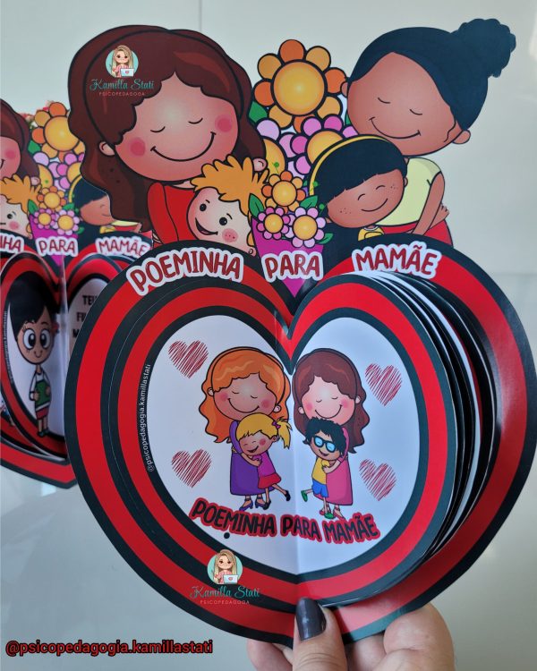 Livrinho interativo: poeminha para mamãe - Imagem 5