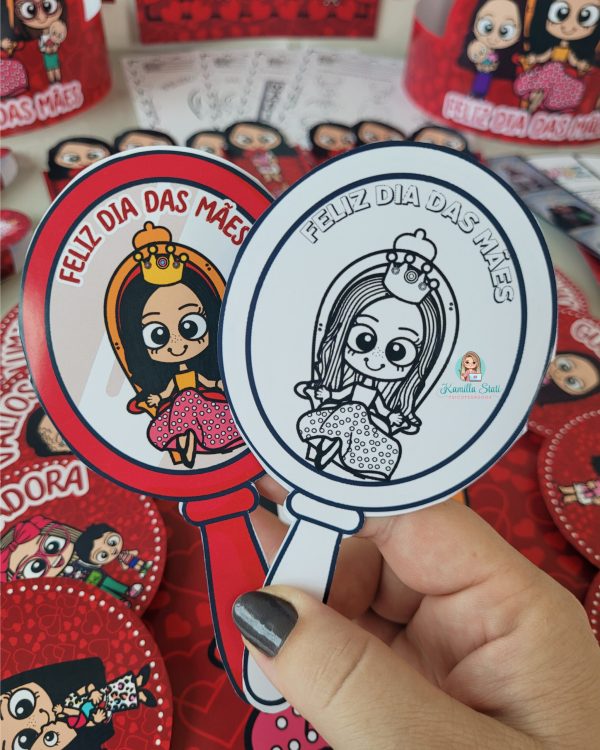 Kit dia das mães vermelho - Imagem 10