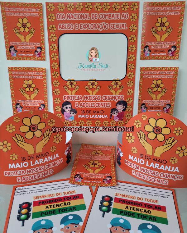 Kit Maio laranja