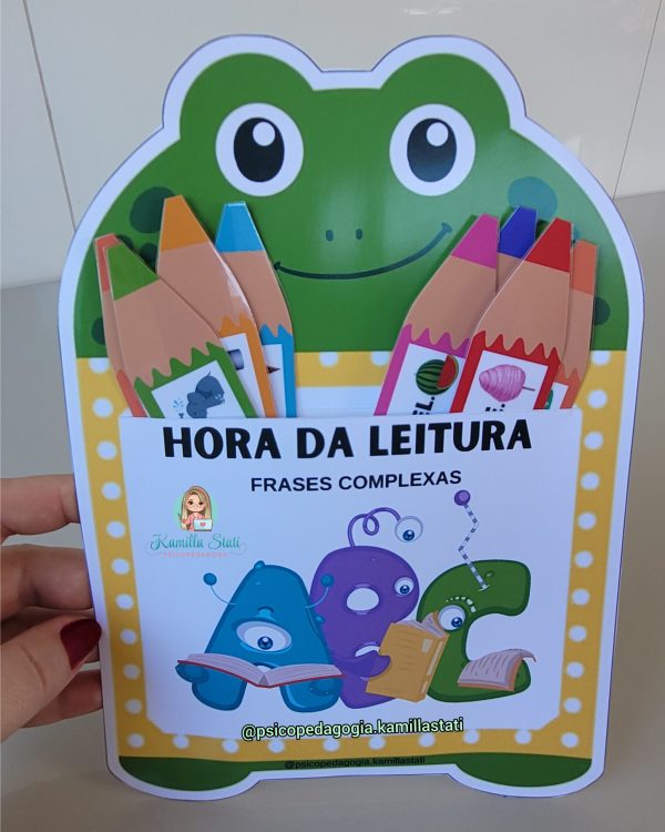 Fichas de leitura: sapinho - Imagem 2