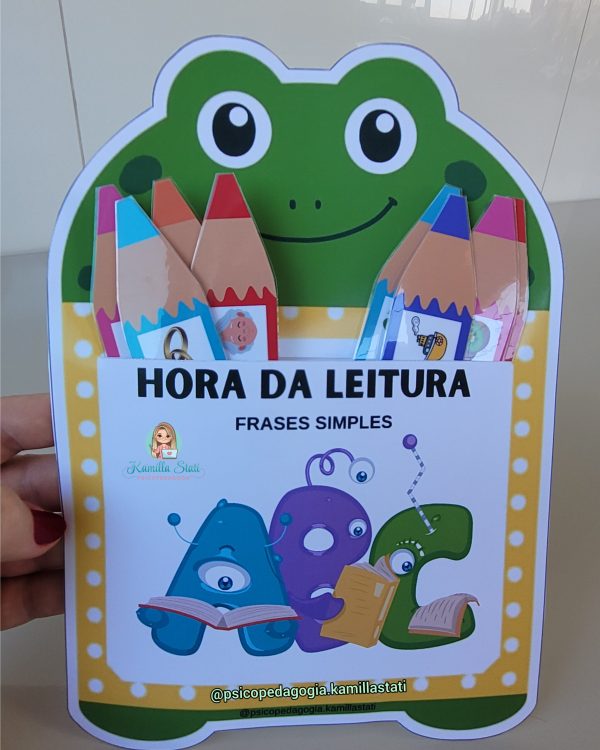 Fichas de leitura: sapinho - Imagem 3