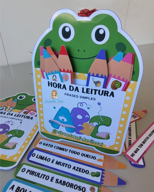 Fichas de leitura: sapinho - Imagem 4