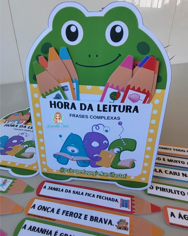 Fichas de leitura: sapinho - Imagem 5