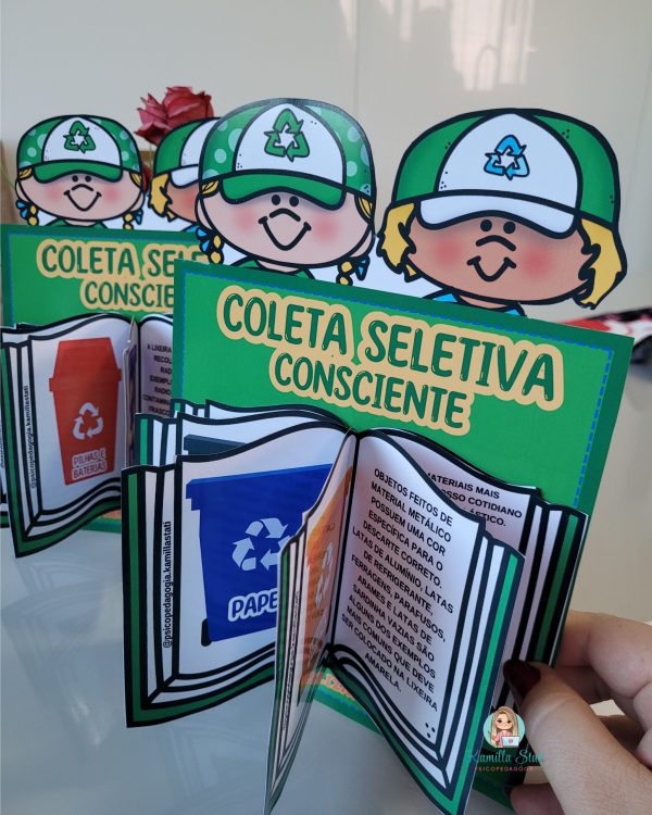 Livrinho interativo: coleta seletiva - Imagem 2