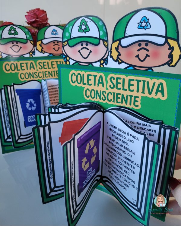 Livrinho interativo: coleta seletiva - Imagem 3