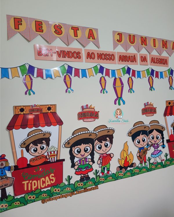 Painel festa junina