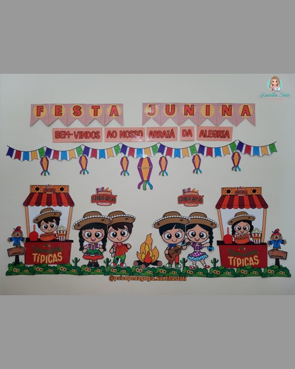 Painel festa junina - Imagem 6